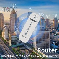 [innerset] อะแดปเตอร์การ์ดเราเตอร์ 4G LTE ไร้สาย USB 150Mbps โมเด็มสติ๊ก WiFi 4G