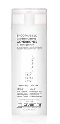 Giovanni ครีมนวดผมสำหรับผมเสีย Giovanni Eco Chic® Smooth As Silk Deep Moisture Conditioner (250 ml)