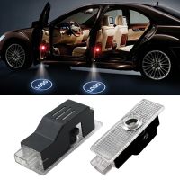 2pcs LED Courtesy Light for BMW Logo Car Door Light BMW E39 E53 X5 E52 528i Z8 E39 Accessories Car-styling Welcome Light Bulbs  LEDs HIDs