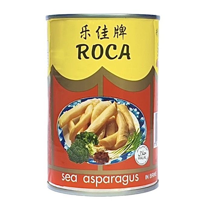 หน่อไม้ทะเลกระป๋อง-เป๋าฮื้อเส้น-เอ็นหอย-เบอร์-00-roca-sea-asparagus-425g