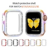 Bling Frame Cover For Apple Watch Case 45mm 41mm 40mm 44mm 42mm 38mm Watch Protector Ultra Iwatch Series 7 3 8 5 6 SE 4