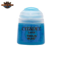 [พร้อมส่ง] Citadel : LAYER: TECLIS BLUE (12ML) สีอะคริลิคสำหรับทาโมเดล