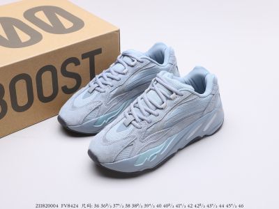 รองเท้าAdidas Yeezy Boost 700 V2 Hospital Blue SIZE.37-45 รองเท้าลำลอง รองเท้าแฟชั่น รองเท้าใส่เที่ยว ใส่ได้ทั้งชาย-หญิง ใส่สบาย ยืดเกาะได้ดี (77) (มีเก็บปลายทาง) [01]