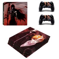 Anime Bleach PS4 Pro Skin Sticker Decals Cover For PlayStation 4 PS4 Pro Console amp; Controller Skins Vinyl