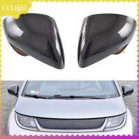 ขอบเคสโทรศัพท์กระจกมองหลัง2x CCLight ทนทานสำหรับลายคาร์บอนไฟเบอร์ Byd Dolphin Atto 2 Ea1