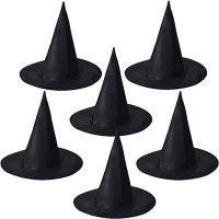 1pc Witch Hats Adult Masquerade Costume Pointed Caps Props Decoration