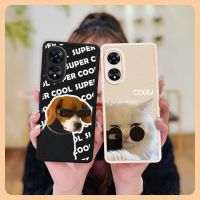 funny simple Phone Case For OPPO A97 5G leather cute youth luxurious Anti-knock personality couple Back Cover advanced