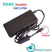 ใหม่ของแท้สำหรับ EDAC EA10953 EA10952E 100-240V 90W 24V 3.75A แหล่งจ่ายไฟสลับสำหรับ ENERTRONIX อะแดปเตอร์ชาร์จแล็ปท็อป