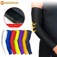 【CC】 GOMOREON 1Pcs Cooling Arm Sleeves for Men Outdoor UV Protection Basketball Football Volleyball Cycling