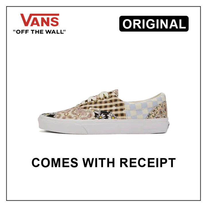 AUTHENTIC SHOES VANS ERA MEADOW PATCHWORK SNEAKERS VN0A5EFN420 WARRANTY
