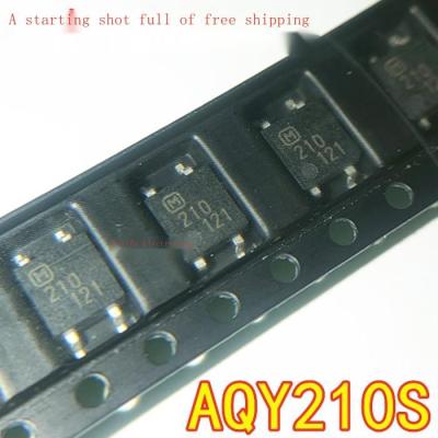 10ชิ้นใหม่นำเข้า AQY210S เดิม SMD SOP4 Optocoupler AQY210SX AQY210