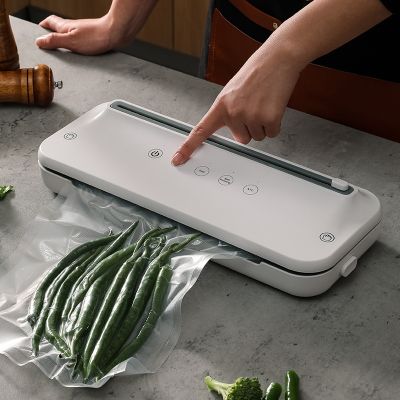 Vacuum Sealer Machine Wired/Wireless Plastic Packaging Sealer Kitchen Food Storage Containers for Food Preservation Anti-odour