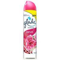 SuperSale63 320 มล. เกลด Glade ผลิตภัณฑ์ปรับอากาศ ดูแลกลิ่นให้หอมในสภาพแวดล้อม เกลดสเปรย์กลิ่นเบอร์รี่บลิส 320 มล.