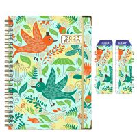 A5 Agenda Planner Spiral Notebook Schedule Journal Stationery Notepads School Accessories Budget Diary