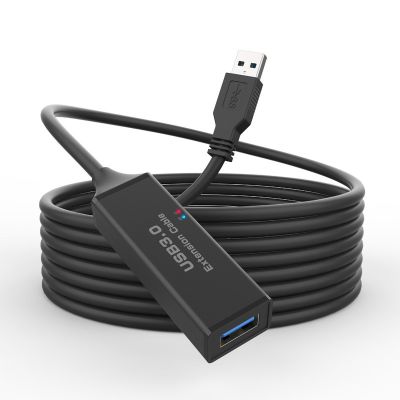 สายดาต้า USB3.0ต่อยูเอสบี USB 3.0ตัวผู้เป็นเต้ารับต่อสำหรับพีซีอาร์ต Xbox โทรทัศน์ USB USB ความเร็วสูงหนึ่ง SSD 5ม. 10ม. 20ม.