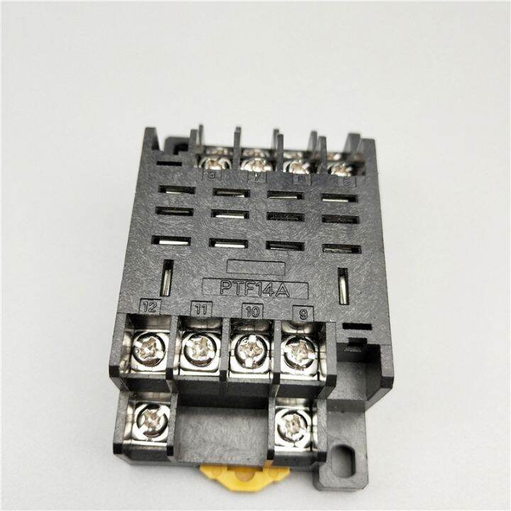 worth-buy-1pc-ly4nj-ac-110v-220v-dc-12v-dc-24v-14pin-silver-power-ขดลวดเครื่องถ่ายทอดสัญญาณ4pdt-พร้อมหลอดไฟอะแดปเตอร์