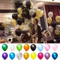 100pcs/set 10inch Latex Balloons Helium Thick Balloon Christmas Party Supplies