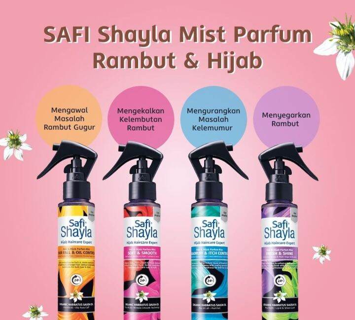 Safi Shayla Hair Mist 100ml - Hair & Hijab Parfum Mist | Lazada