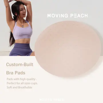 Buy Bra Insert Pads 2 Pairs,ONDY Round Breast Enhancers,Invisible Bra Push  Up Pad for Yoga Sports Bra at