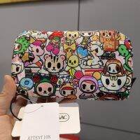 LeSportsac กระเป๋าเก็บแต่งหน้าแมวเสือสีส้ม6511