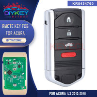 DIYKEY KR 313.8MHz Keyless Aftermarket Smart Remote Key Fob 4 Button for 2013 2014 2015 Acura ILX