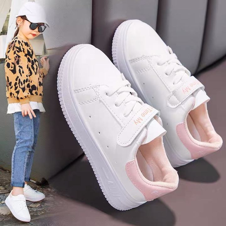 Kids girls Shoes Small White Shoes Casual Comfortable Sneakers 3-10 Years  Old (Size 28-37) | Lazada PH