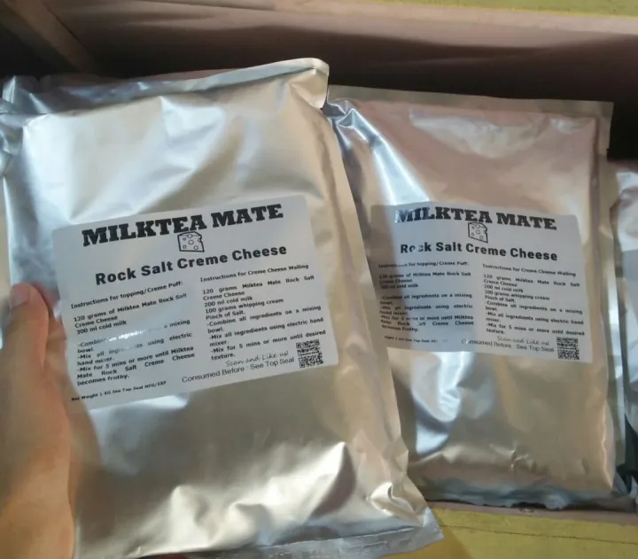 MILKTEA ROCK SALT CREME CHEESE Lazada PH