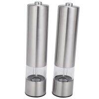 Electric Pepper Grinder, Rechargeable or Pepper Mill Automatic Pepper Grinder Set for Kitchen Home Barbecue