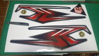 sticker สติ๊กเกอร์ลายรถมอเตอร์ไซค์  YAMAHA RXK//yamaha concord ลายแดง