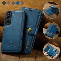 เคสหนังโทรศัพท์กระเป๋าสตางค์ระบบแม่เหล็กขาตั้งหนังสือสำหรับ Samsung Galaxy S22 S23 S21เป็นพิเศษบวก S20 FE S10 S8 S9 Note 20 10 9เคสแบบพับปิดได้