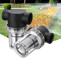 Watering Irrigation Filter 1/2 3/4 Inch 80 Mesh Filter Screen Aquarium Fish Tank Water Pump Strainer Garden Hose Connector