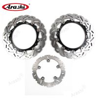 Arashi 320 / 265mm CNC Floating Front Rear Brake Disc Rotor For BMW K1300R K 1300 R ABS 2008 2009 2010 2011 2012 2013 2014