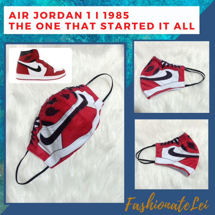 Jordan Face Mask Limited Edition Air Jordan1 Lazada PH