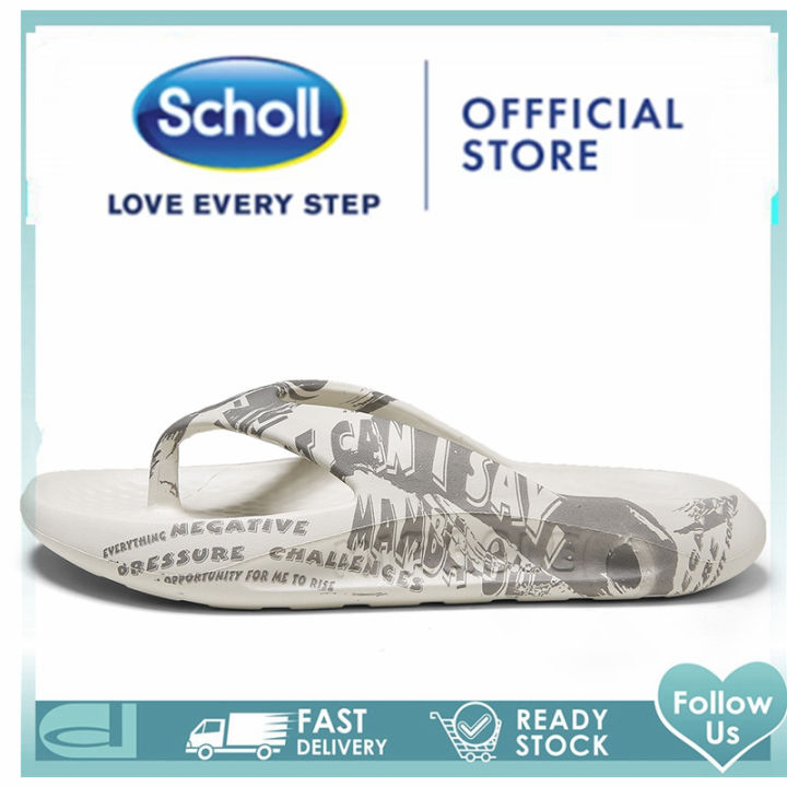 scholl-สกอลล์-scholl-รองเท้าแตะสำหรับนวดรองเท้าแตะสไตล์ใหม่และรองเท้าแตะสำหรับผู้ชายรองเท้าแตะเพื่อสุขภาพบ้านพื้นแบนด้านนอกสวมใส่ได้ทุกแบ-รองเท้าสกอลล์-nbsp-รองเท้าสกอ-สกอล์-scholl-รองเท้าสกอลล์-schol