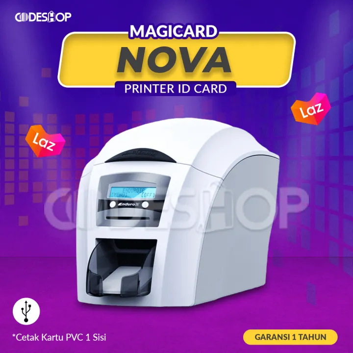 Magicard Nova Printer Id Card Dpi Cetak Kartu Pvc Single Side