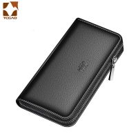 Mens Wallet Clutch Bag Billeteras Para Hombre Mens Wallet Man Purse Leather Genuine Luxury Carteira Masculina Couro 2022 Wallets