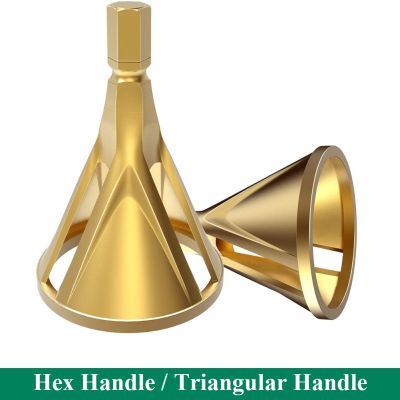 Hex Handle HSS Deburring External Chamfer Tool Stainless Steel Remove Burr Tools for Metal Drilling Tools
