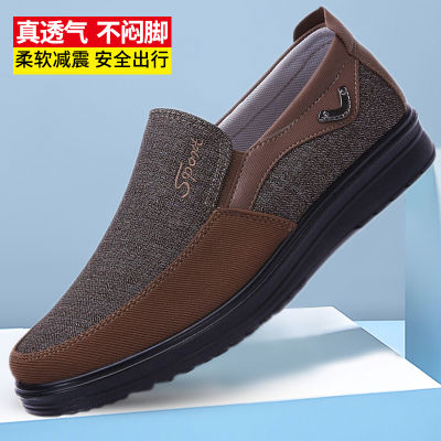 Canvas Shoes Men Summer Classic Loafers Men Casual Shoes Breathable Walking Flat Men Shoes Sneakers Plus Size