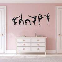 【LZ】✻☼▩  Set of 6 Gymnast Gymnastics Wall Sticker Vinyl Home Decoration Interior Design Decals Removable Transfer Film Wallpaper 4846