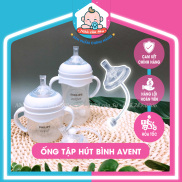 Ống tập hút bình sữa Avent, bộ chuyển đổi bình sữa chống đầy hơi