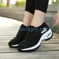 【สต๊อกพร้อม】รองเท้ากีฬาผู้หญิงผู้หญิงรองเท้าผ้าใบลำลองเบาะลมรองเท้าวิ่งตาข่ายระบายอากาศรองเท้ากีฬา Size35-42