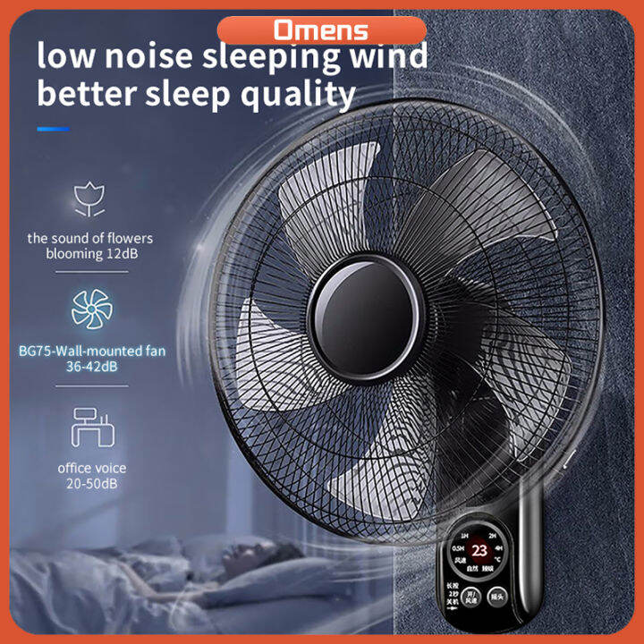 Standard 16 inch Industrial Wall Fan with remote control temperature