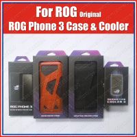 Aeroactive Cooler 3พัดลมระบายความร้อนสำหรับ ASUS ROG โทรศัพท์3กรณี Original LED Lighting Armor Case กระจกนิรภัยป้องกันหน้าจอ