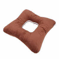 Hemoroid Butt Cushion ที่ถอดออกได้ลบความรู้สึกไม่สบายลดความดัน Butt Bedsore Cushion ผ้าฝ้ายสำหรับ Head