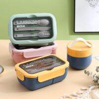 hot！【DT】◄  New Compartment Fruit Food Microwave With Fork And Kinfe