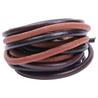 1cm round first layer vintage Cowhide Genuine leather rope,Leather strip rope for leather craft bracelet necklace luggage