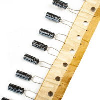 Nichicon 100V 3.3Uf 105 °C 5x1ตัวเก็บประจุแบบอิเล็กโทรไลติก2มม.