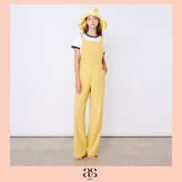 [asv ss23] Bright Brinley Overalls ชุดเอี๊ยมผู้หญิง ขายาว แต่งกระเป๋าหน้า แต่งกระดุมข้าง