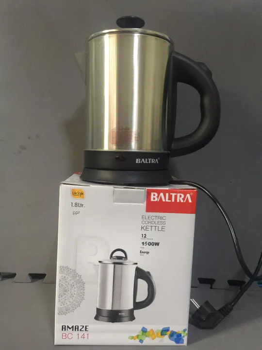 1500W baltra Cordless Electric Kettle Lazada PH