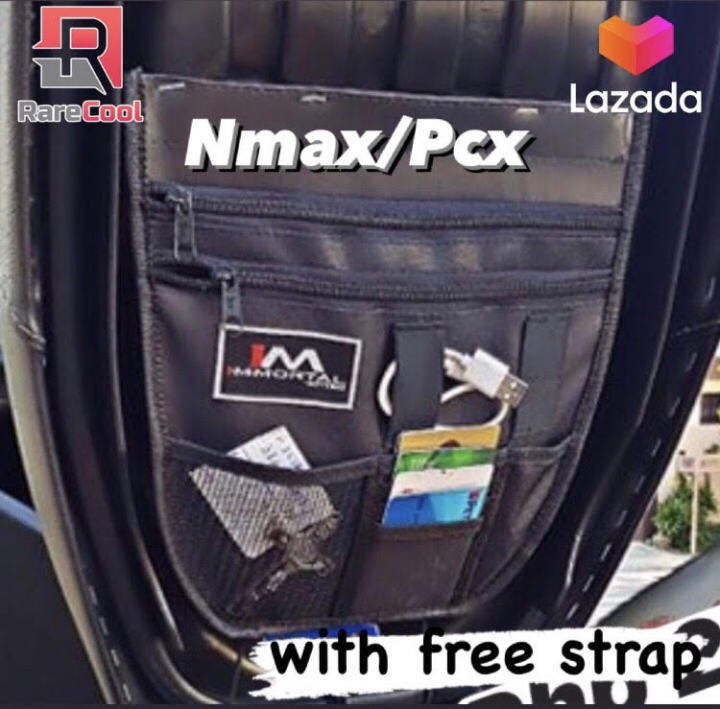 Rare Cool Pcx 150 Immortal 9 Pockets Under Seat Organizer Motorcycle V2